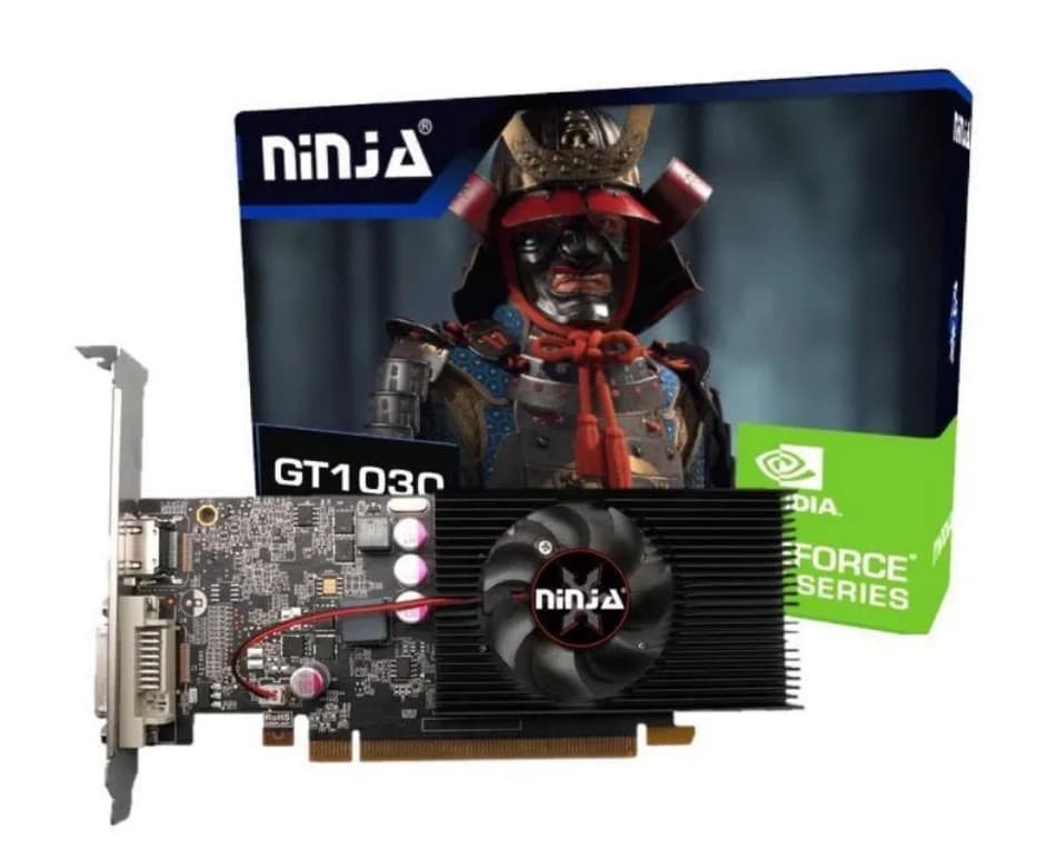 Видеокарта GF GT 1030 2GB GDDR5 Sinotex GeForce GT 1030 (NK103FG25F) DVI-D, HDMI