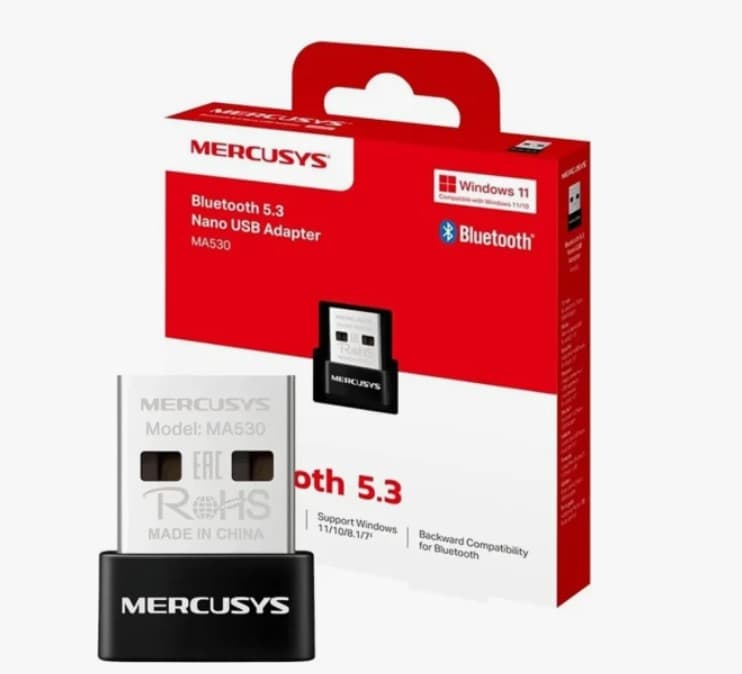 Адаптер Bluetooth Mercusys MA530 Nano USB