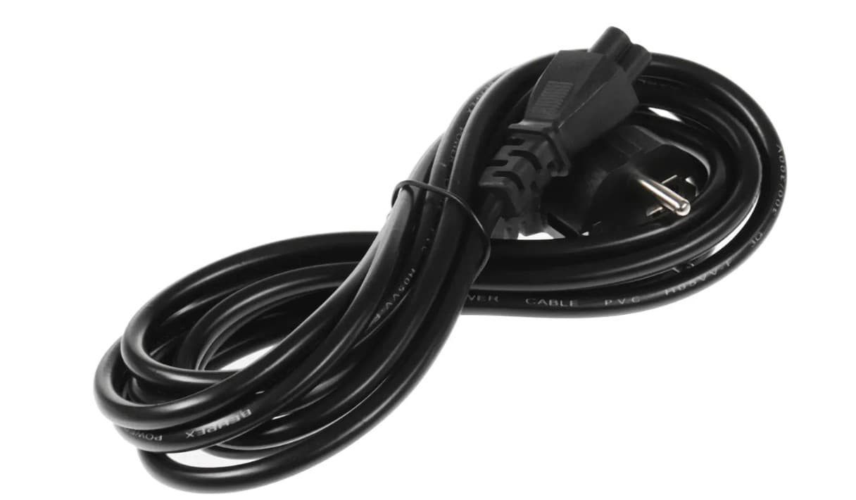 Кабель питания IEC C5 CEE 7/16 - C5 (3-pin) 3.0м 220v, ExeGate Special PC5-3S для подкл. ноутбуков (Евровилка Schuko->С5)
