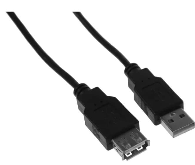 Кабель Удлинитель - USB2.0 AM/AF 3.0м KingPrice KP-AmAf-v2-3m