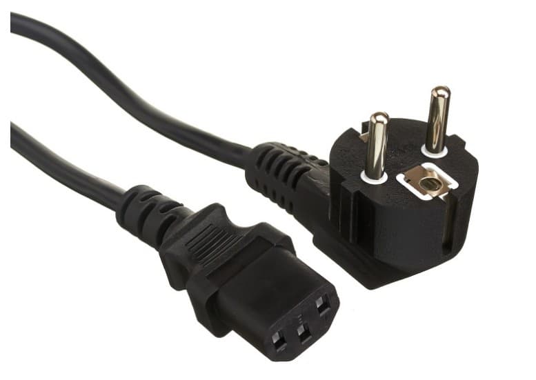 Силовой кабель питания (сетевой шнур) Cable Power EURO 3.0м 220v, ExeGate Special PC-3S Евровилка Schuko 3 pin - C13, (3*0.75) черный (ES280996RUS)