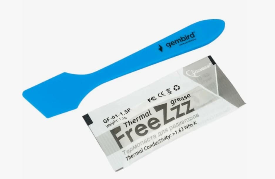 Термопаста Gembird FreeZzz GF-01-1.5P для радиаторов, 1.5гр, пакет