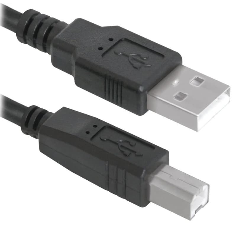 Кабель USB 2.0 1.8M AM/BM Defender USB04-06p (к принтеру и т.п.)