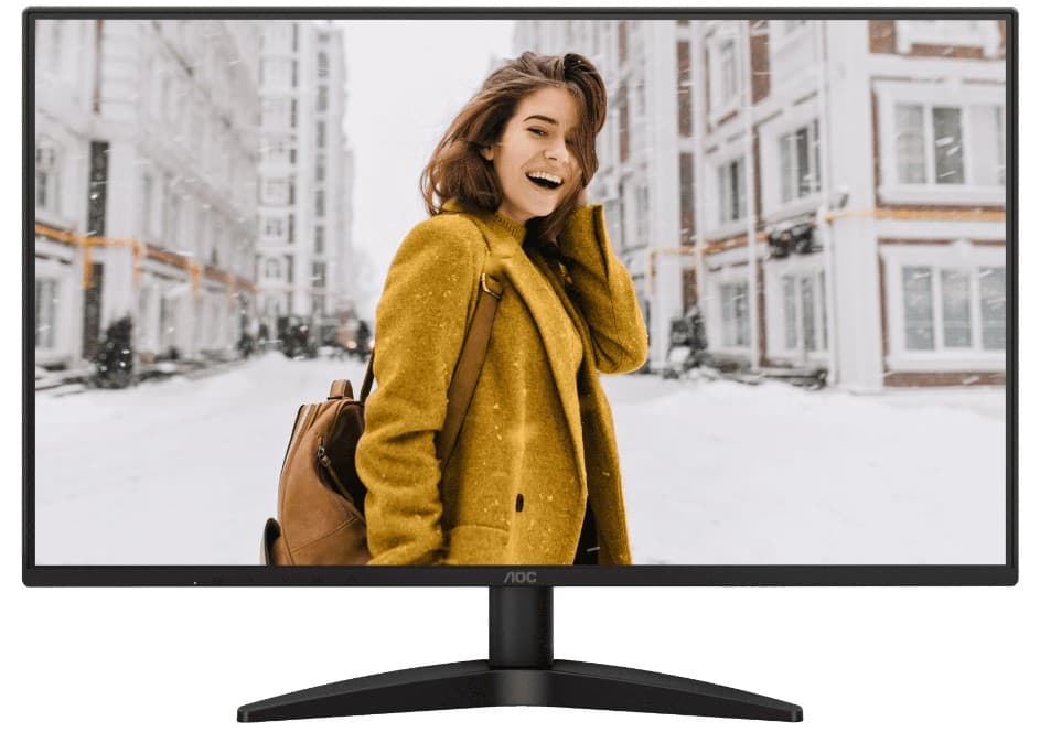 Монитор LED 27" AOC Q27B36S3 Black, IPS (2560x1440) 120 Гц, 350 кд/м2, 1500:1, HDMI2.0, Display Port 1.4, 4 ms, HDR10, VESA 100x100
