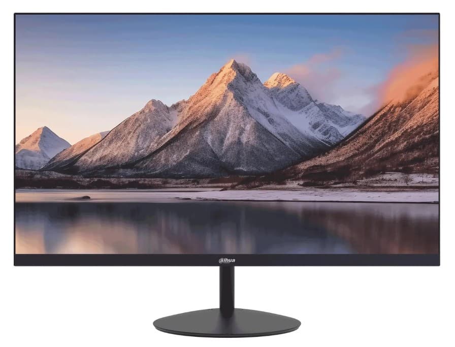 Монитор LED 24" Dahua DHI-LM24-A200Y VA 100Гц, Full HD 1920x1080, HDMIx1,VGAx1, 3.5 Jack, VESA 75x75