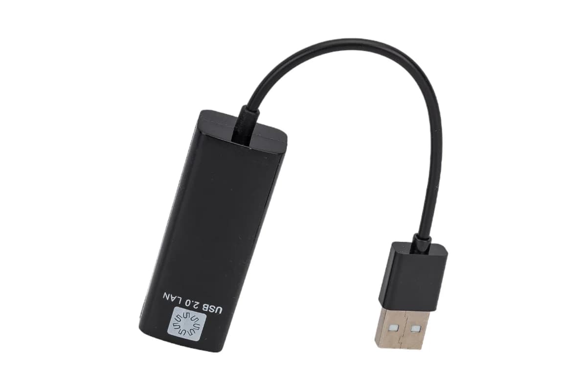 Сетевой адаптер LAN CARD USB2.0 5bites UA2-45-02BK USB2.0 to LAN Ethernet 10/100Mb