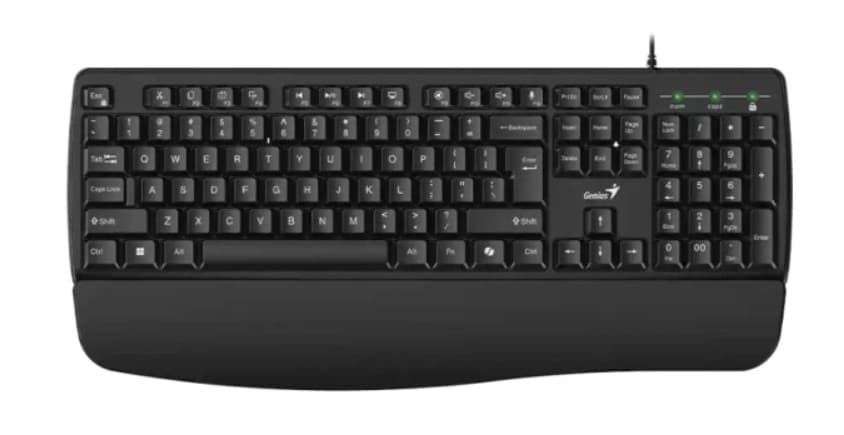 Клавиатура Genius KB-123 USB, Black. Черная (31300021402)