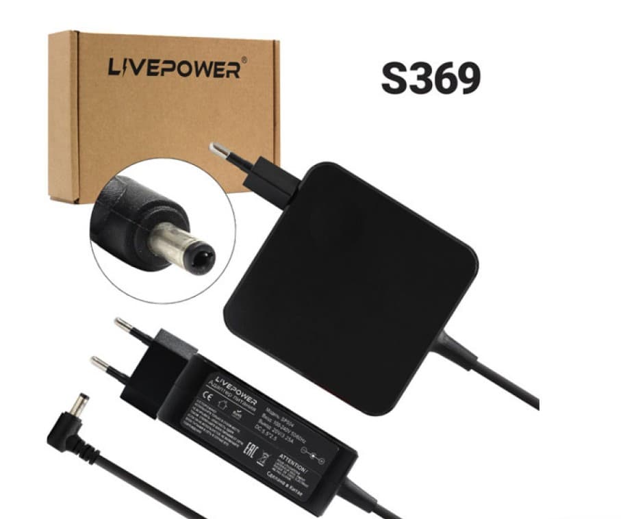 Адаптер питания для ноутбуков универсальный 220в Live-Power SP504 20V/3.25A (5.5*2.5) 65W кабель 1.8м