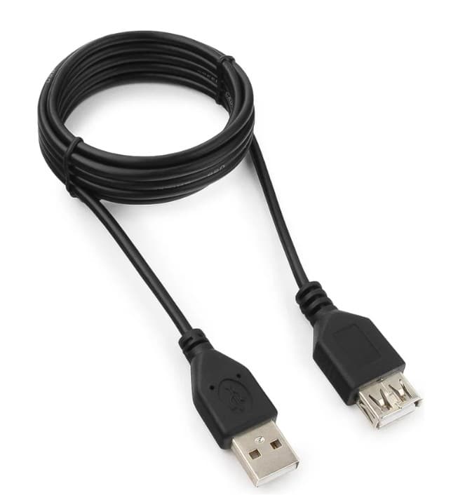 Кабель Удлинитель - USB2.0 AM/AF 1.8M Гарнизон (GCC-USB2-AMAF-1.8M)