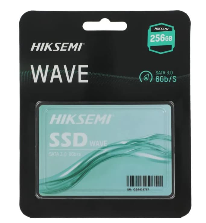 Накопитель SSD 256GB Hikvision HS-SSD-WAVE(S) 256G 2.5" SATAIII 3D TLC 530/400