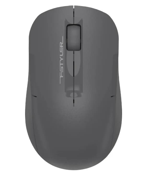 Мышь беспроводная A4Tech FStyler FG15C Air2 серый, 1200 dpi, 3кн, встр. Аккум., 109x64x36mm, 70g, Desk+Air