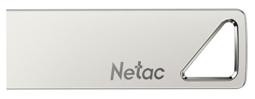 Накопитель USB 8 GB USB 2.0 NETAC U326 серебристый (NT03U326N-008G-20PN)