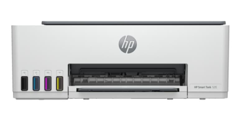 МФУ HP Smart Tank 520 (1F3W2A) СНПЧ (Принтер/копир/сканер) 12 стр/мин (А4), 4800x1200dpi, Картр.: HP GT53XL, HP GT52