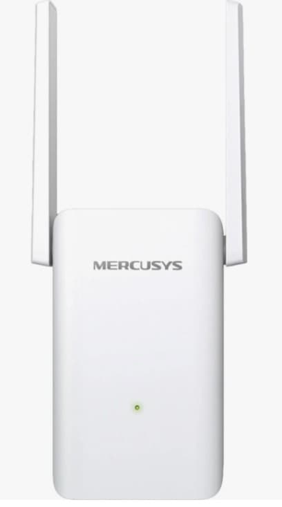Усилитель беспроводного WiFi сигнала Mercusys ME70X AX1800 10/100/1000 белый (упак.:1шт) Wi-Fi Range Extender /Access Point mode (универсальный Wi-Fi ретранслятор)