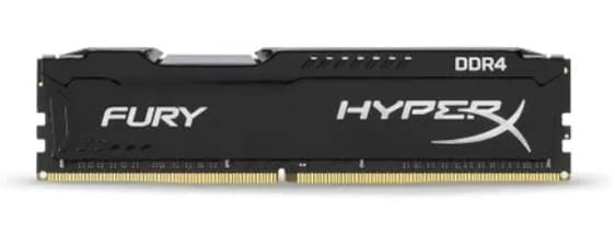 Память DDR4 8GB/2666 Kingston HyperX Fury Black (HX426C16FB2/8) CL16