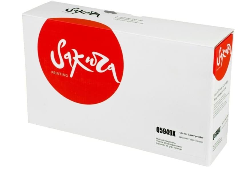 Тонер-картридж Sakura Q5949X для HP LJ 1320/1320n/1320nw/1320t/1320tn/M3390mfp/M3392mfp, 6000к