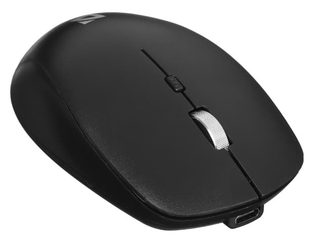 Мышь беспроводная Defender Velvet MB-406 черный, Bluetooth/Radio, 4 кн., 1600 dpi