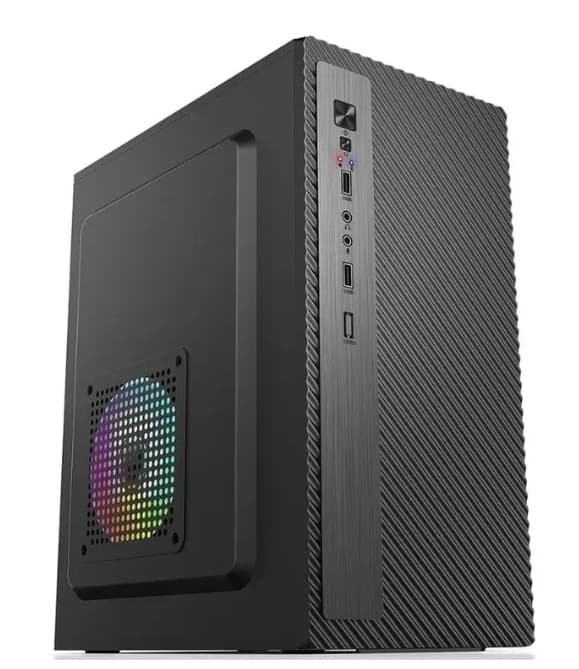 Корпус Accord ACC-2053B черный без БП, Mini ATX 2xUSB2.0 1x audio