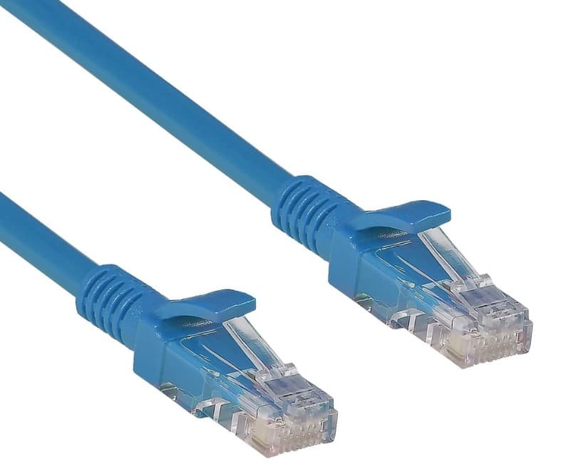 Патч-корд литой CAT 5E UTP w/RJ45 0.5m Exegate, синий (EX172877RUS)