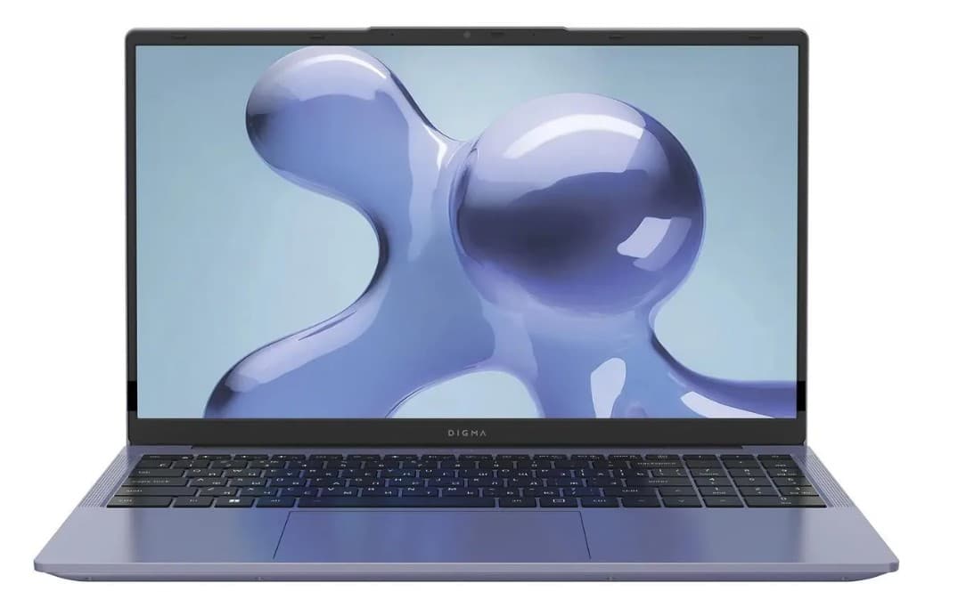 Ноутбук Digma Echo (DN15A3-8CXW01) Win 11 Pro, 15.6" IPS FullHD(1920x1080) / AMD Athlon Gold 3150C (2.4-3.3) / 8 Gb / SSD 256 Gb / AMD Radeon Graphics/ WiFi/ BT/ WebCam/ CardReader/ 5000mAh/ Серый/ 1.8kg