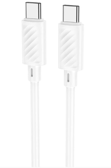 Кабель USB Type-C/Type-C HOCO X88 Gratified 60W for Type-C (белый) USB - Type-C, 60W, 2м