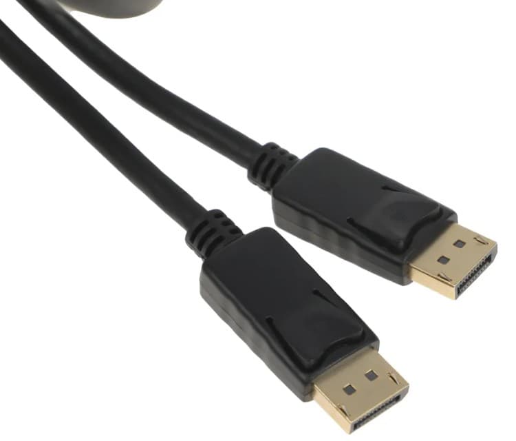 Кабель DisplayPort - DisplayPort 2.0m черный 1992209