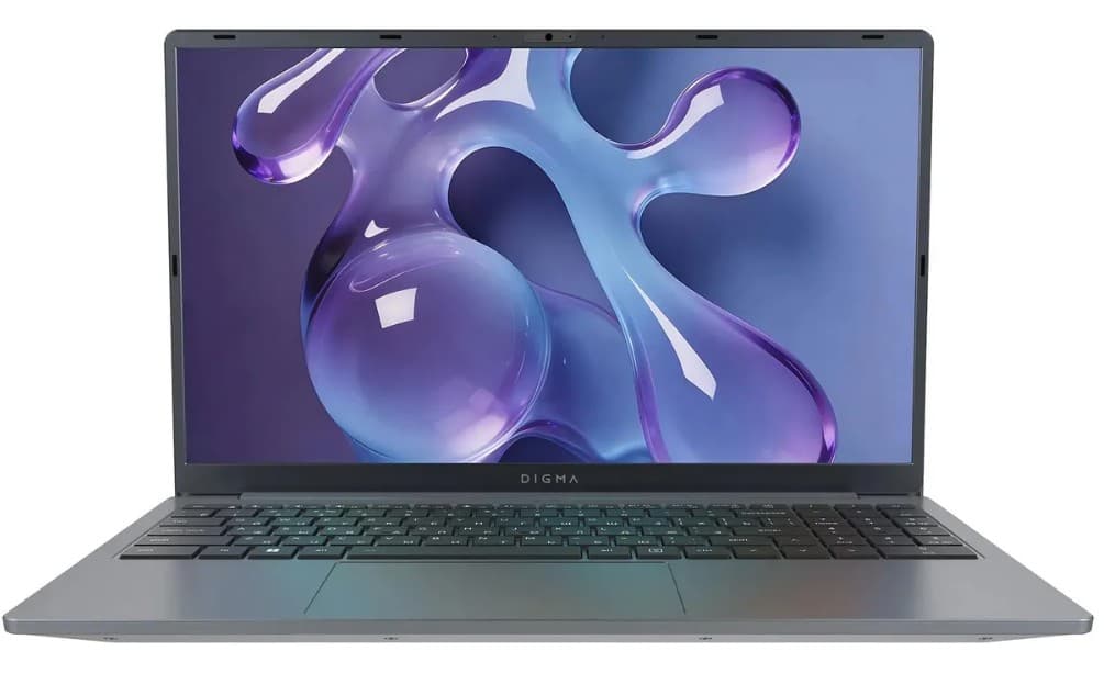 Ноутбук Digma Nova Win11 15.6" IPS FullHD / AMD Ryzen 5 3500U (2.1-3.7ГГц) / RAM 16 ГБ / SSD 512 ГБ / AMD Radeon Vega 8 / Wi-Fi / Bluetooth/ веб-кам./ DOS/ 1.68кг. (DN15R5-ADXW13)