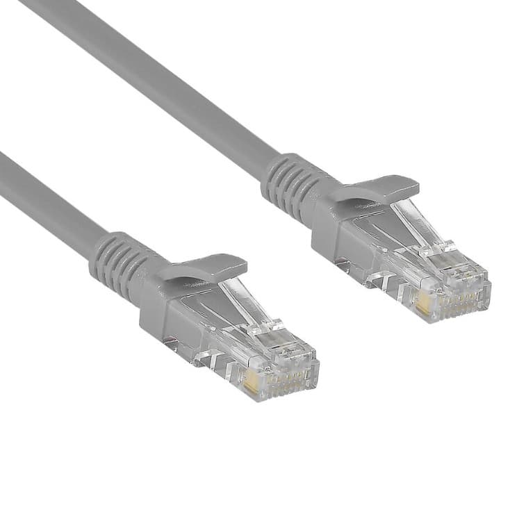 Патч-корд литой CAT 6 UTP w/RJ45 1.0m Exegate серый (EX282025RUS)
