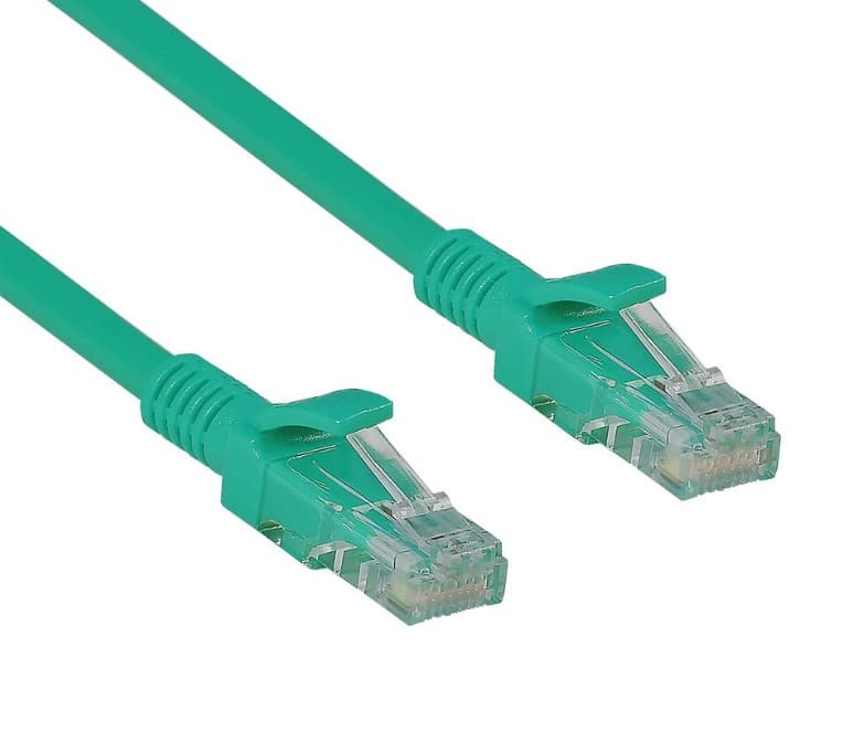 Патч-корд литой CAT 5E UTP w/RJ45 0.5m Exegate зеленый (EX286377RUS)