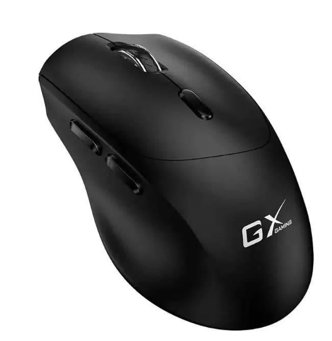 Мышь беспроводная Genius Scorpion M8100 Black (31060002400) Bluetooth/Радио, игровая, 3200 dpi, 5кн., 112.4х69.3х41.6мм