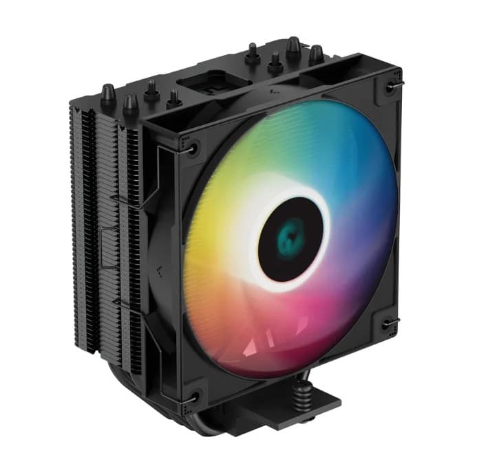 Кулер процессорный Deepcool AG400 BK ARGb 220W, 4-pin PWM, Intel LGA1851/1700/1200/1151/1150/1155, AMDAM5/AM4