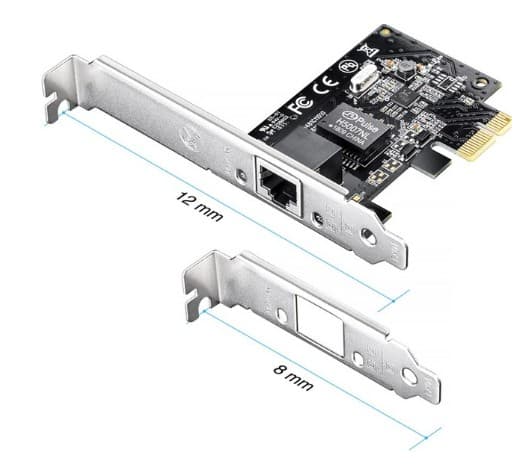 Сетевой адаптер LAN CARD PCI-E 10/100/1000 Cudy PE10 PCI Express PE10