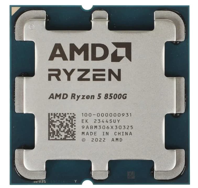Процессор AMD Ryzen 5 8500G (3.5-5.0GHz 65W AM5) (OEM) Phoenix, 4nm, 6C/12T AMD Radeon 740M (100-000000931)