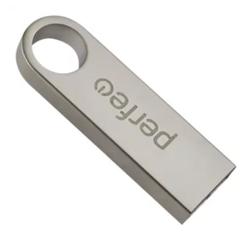 Накопитель USB 16 GB USB 2.0 Perfeo M07 Metall (PF-M07MS016)